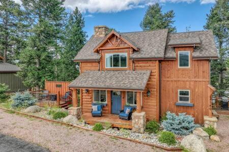Cabin~Views~Heart Of Town~W&D~Fireplace~Kitchen وودلاند بارك المظهر الخارجي الصورة